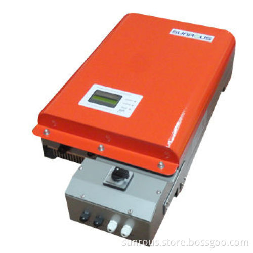 New home type grid tied inverter from SUNROUS, 5.0kW with 97% efficiency and 10 years warranty